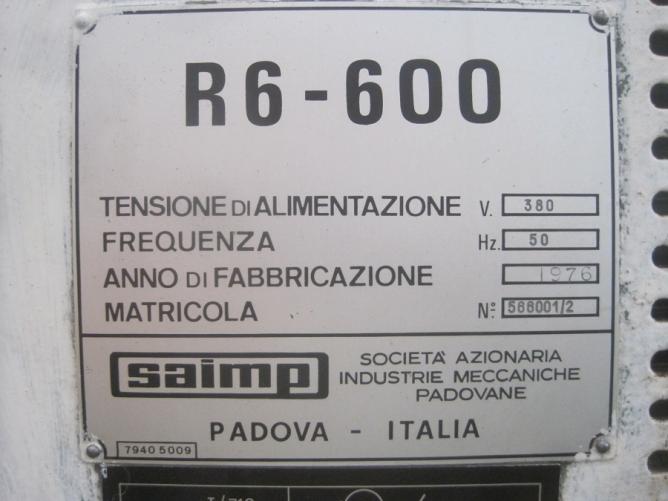 SAIMP Lic. OLIVETTI R6 600